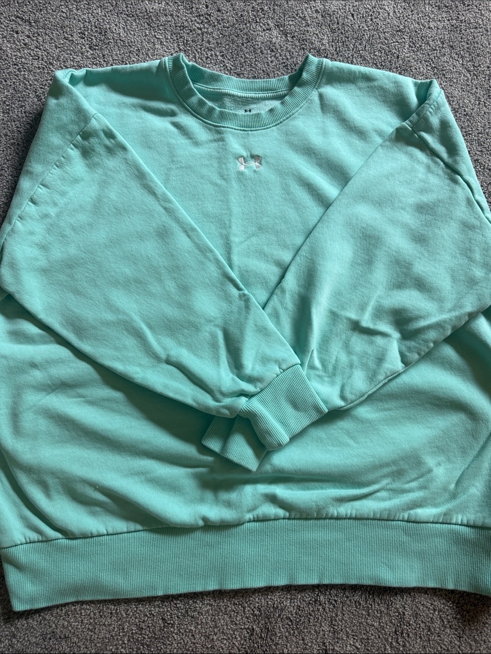 Under Armour Women’s Mint Green Crewneck Sweatshirt